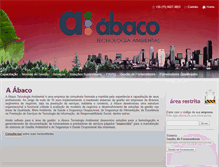 Tablet Screenshot of abacotecnologia.com.br